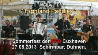 Highland Paddies  Sommerfest der SPD Cuxhaven in Duhnen [upl. by Ainafetse]