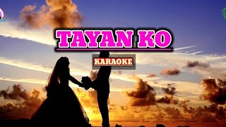 Tayan ko karaoke moro song Popularized by Nash B Angkanan [upl. by Acirretal144]