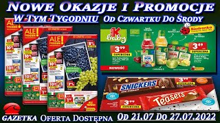 Biedronka Nowa Gazetka Promocyjna Od Czwartku 21072022 W Tym Tygodniu  Nowe Okazje i Promocje [upl. by Lebiralc]