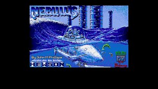 Nebulus AMiGA A500  Hewson Software 1988 Full Mission One Play [upl. by Junji117]