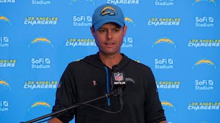 Brandon Staley Postgame Press Conference vs Raiders  LA Chargers [upl. by Ettenej]