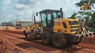 MOTONIVELADORA NEWHOLLAND RG140B TRATAMENTO DE SUBBASEMOTORGRADER MOTOCONFORMADORAPATROL [upl. by Dewayne]