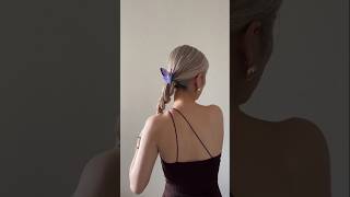 💖😍hairstyles tutorial mediumhairstyles trending shorts [upl. by Hanahsuar]