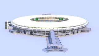 Maracana Stadium Build  RSLDesigns [upl. by Hi]