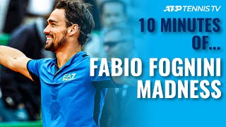 10 Minutes of Fabio Fognini MADNESS [upl. by Sineray]