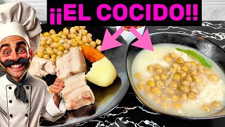 ¡El Auténtico Cocido Andaluz Receta Tradicional Paso a Paso El Puchero [upl. by Nailliw909]