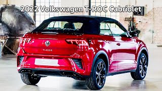 2022 Volkswagen T Roc Cabriolet Revealed [upl. by Asir]