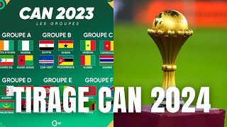 GROUPES CAN 2023  Cote D’ivoire Algérie Sénégal Maroc… [upl. by Jonathan]