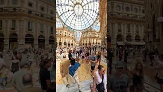 At Galleria Vittorio Emanuele II in italy milano [upl. by Cacilia]