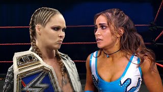 AEW Collision  Ronda rousey vs Aliyah [upl. by Showker423]