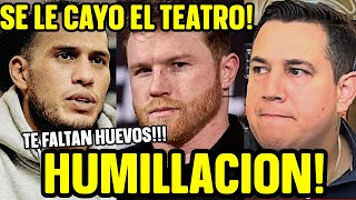 EDDY Y CANELO EXPLOTAN CONTRA BENAVIDEZ PERO DAVID RESPONDE FUERTE quotCON ESE DINERO COMPRATE HUEV [upl. by Cooperman867]