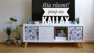 RIA RÄUMT  PIMP my KALLAX UMRÄUMEN amp KABELSALAT [upl. by Baynebridge]