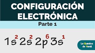 Configuración electrónica Explicación y ejercicios  Parte 1 [upl. by Ammeg]