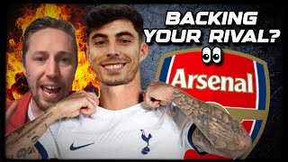 Arsenal fans supporting Tottenham is wild [upl. by Reteid553]