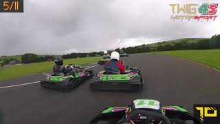 GYG Karting  North Wales  Snowdonia National Park  Raceday  Covkartsport 2019 [upl. by Imoen]