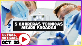 Las 5 carreras técnicas mejor pagadas en Estados Unidos [upl. by Harat191]