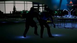 GTA 5  Roan Nikita vs Agent 47 Hitman in Division Headquarters [upl. by Vinia]