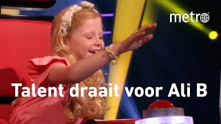 Talent op de stoel voor Ali B in The Voice Kids [upl. by Nohsyar785]