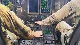 C130J Takeoff Pilot Cockpit View [upl. by Ede75]