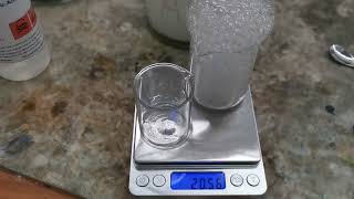 CaCO3  HCl Conservation of Mass Experiment Two [upl. by Gehlbach]