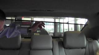 2011  Toyota  Camry  Rear Window Shade  How To by Toyota City Minneapolis MN [upl. by Nohsav]