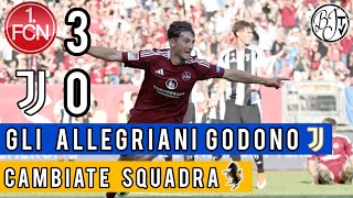 Norimberga Juventus 30  GLI ALLEGRIANI GODONO  CAMBIATE SQUADRE [upl. by Akyssej60]