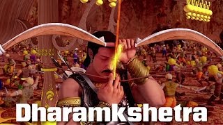 Dharamkshetra Song Video feat Kailash Kher  Mahabharat [upl. by Aicilanna]