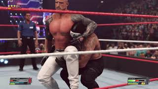 Dexter Lumis Vs SlapjackWWE 2K22 [upl. by Kaiulani864]