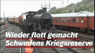 Schwedens Kriegsreserve Dampf nach fünf Jahrzehnten Stillstand  EisenbahnRomantik [upl. by Wash]