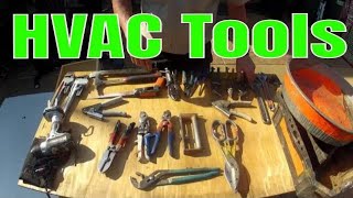 HVAC Tools  Basic Tools Needed for Beginner Apprentice HVAC Technicians [upl. by Amuh]