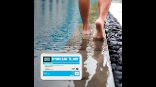 HYDRO BAN® SLURRY Instructional Video [upl. by Kilan24]