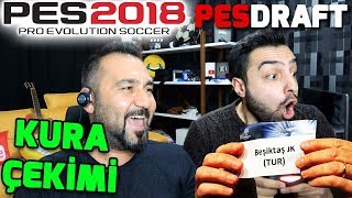 KURA Ã‡EKÄ°MÄ° ÅAMPÄ°YONLAR LÄ°GÄ° GRUPLARI CHALLENGE  PES 2018 PESDRAFT [upl. by Attej]