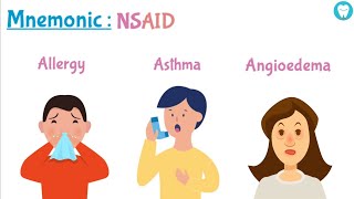 Nonsteroidal Antiinflammatory Drugs NSAID Contraindications Mnemonics [upl. by Faxon]