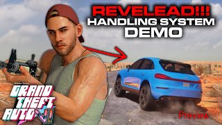 GTA 6 REVELEAD Handling System Demo [upl. by Nace780]