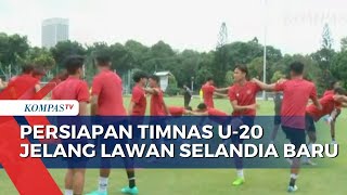 Timnas Indonesia U20 Fokus Latihan Fisik Jelang Pertandingan Lawan Selandia Baru [upl. by Anthiathia]