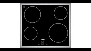 Bosch cooktop installation PKE645D17X [upl. by Elaen]