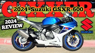 2024 SUZUKI GSXR 600 Ride amp Review  The Original GANGSTER review suzuki gsxr600 [upl. by Georgeta]