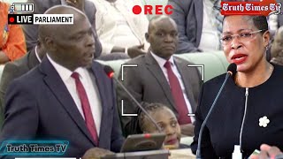 Fearless Mp Hon Alioni Yorke furious at speaker Anita Among quotwhy do you limit us from debating quot [upl. by Asilim]