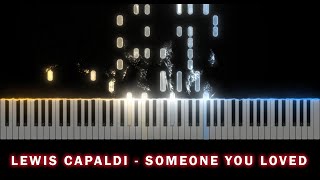 Lewis Capaldi  Someone You Loved Piano Cover  Piano Tutorial [upl. by Adnalram]