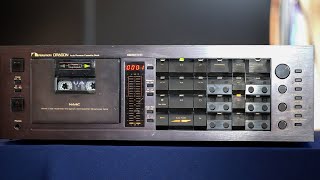 Nakamichi Dragon Cassette deck Vintage Audio Review Episode 105 [upl. by Elakram]