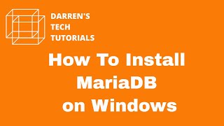 How To Install MariaDB on Windows [upl. by Kissiah746]