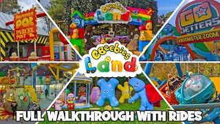 CBeebies Land Full Walkthrough With Every Ride Alton Towers Oct 2022 4K [upl. by Clover]