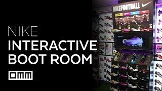 INTERACTIVE BOOT ROOM for NIKE [upl. by Arahsat]