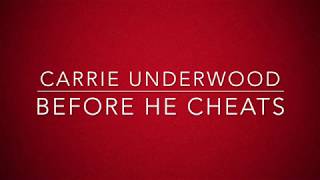 Carrie Underwood Before He Cheats live [upl. by Akzseinga]