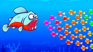 Fishdom New Mini Games  Hungry fish Viral Gameplay [upl. by Barty]