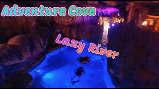 Singapore waterpark Adventure Cove Lazy River Sentosa Island water park [upl. by Assirod]