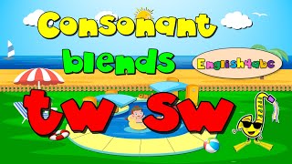 Consonant Blends  TwSw  Phonics Mind Map [upl. by Baxie]