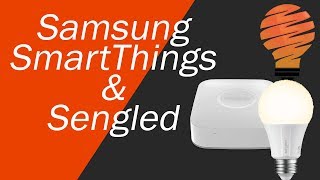 Samsung SmartThings and Sengled Light Bulb  No Sengled Hub [upl. by Adrahc]