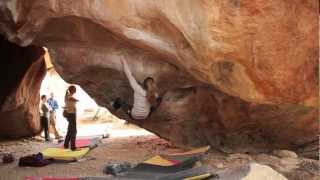 Alex Puccio in Hueco Tanks 2012 [upl. by Fransis808]