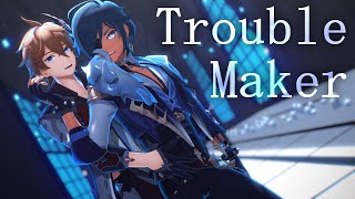 【MMD Genshin Impact】 Trouble Maker 【Childe and Kaeya】 [upl. by Atteirneh965]